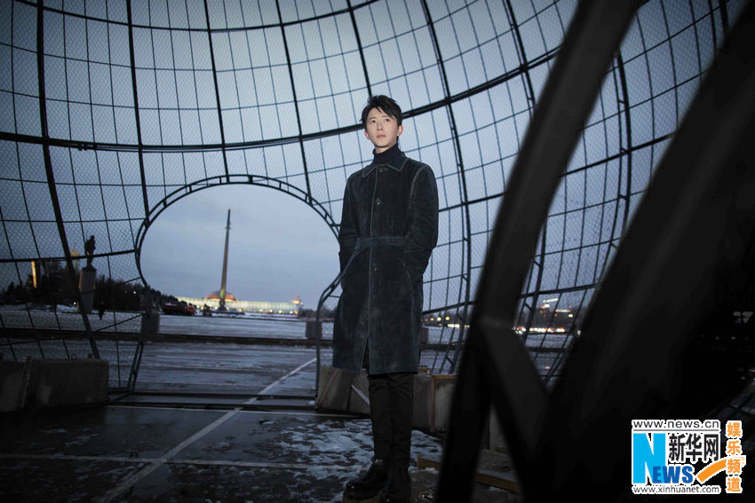 韩庚圣彼得堡写真大片 艺术感强宛若画报