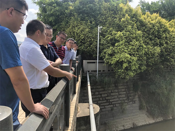 张健龙副市长带队检查加塘溪流域综合整治情况